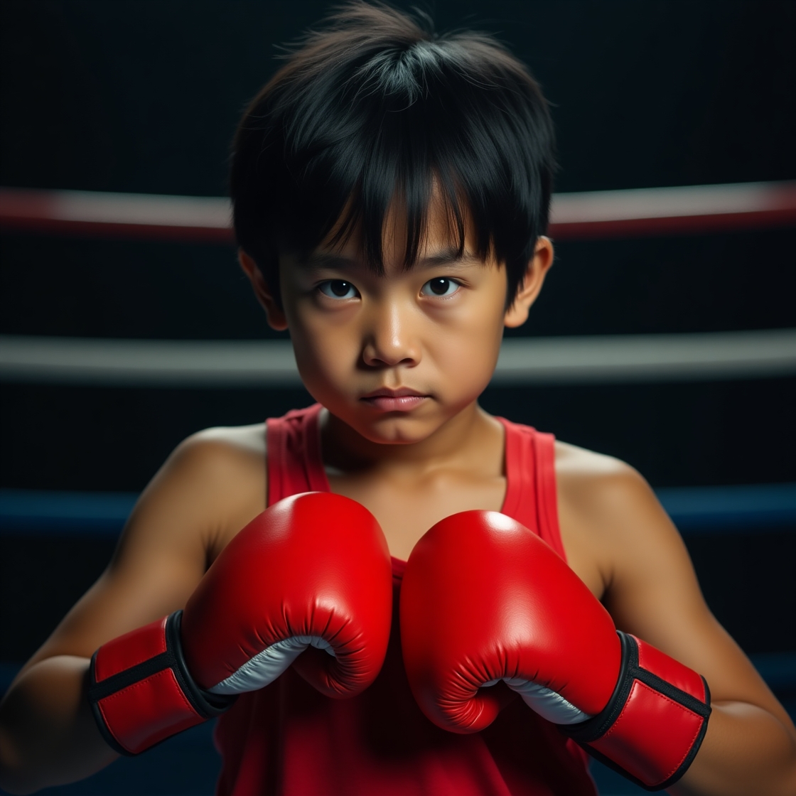 Anak-anak berlatih Boxing