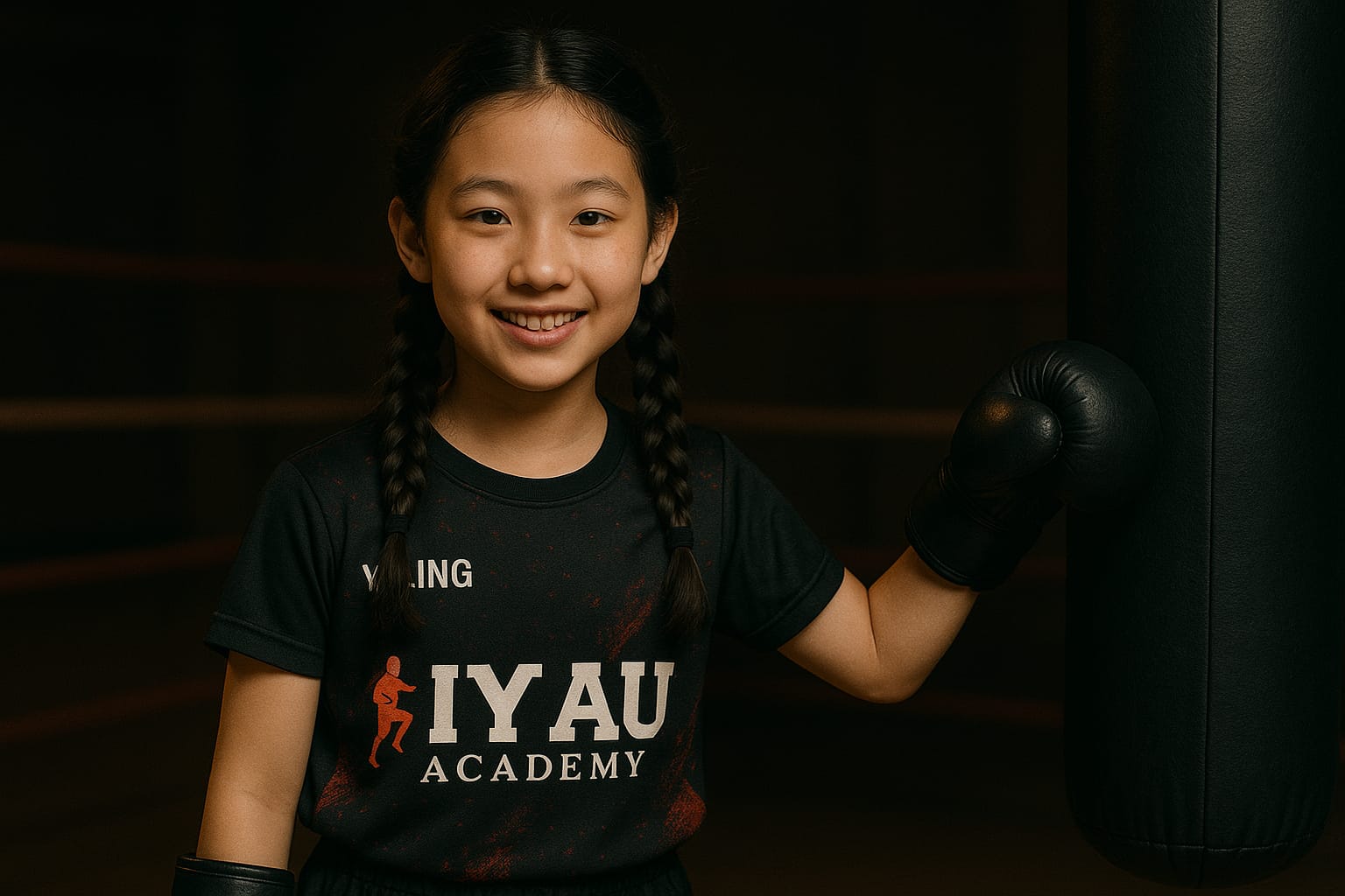 Anak-anak berlatih Silat